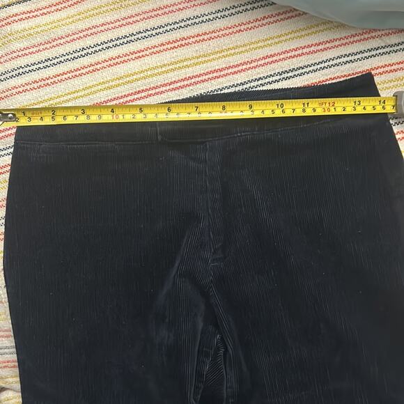 GAP Corduroy Stretch Pants 4 Dark Acacdemia Preppy Classic Minimalist Blue - Picture 5 of 9